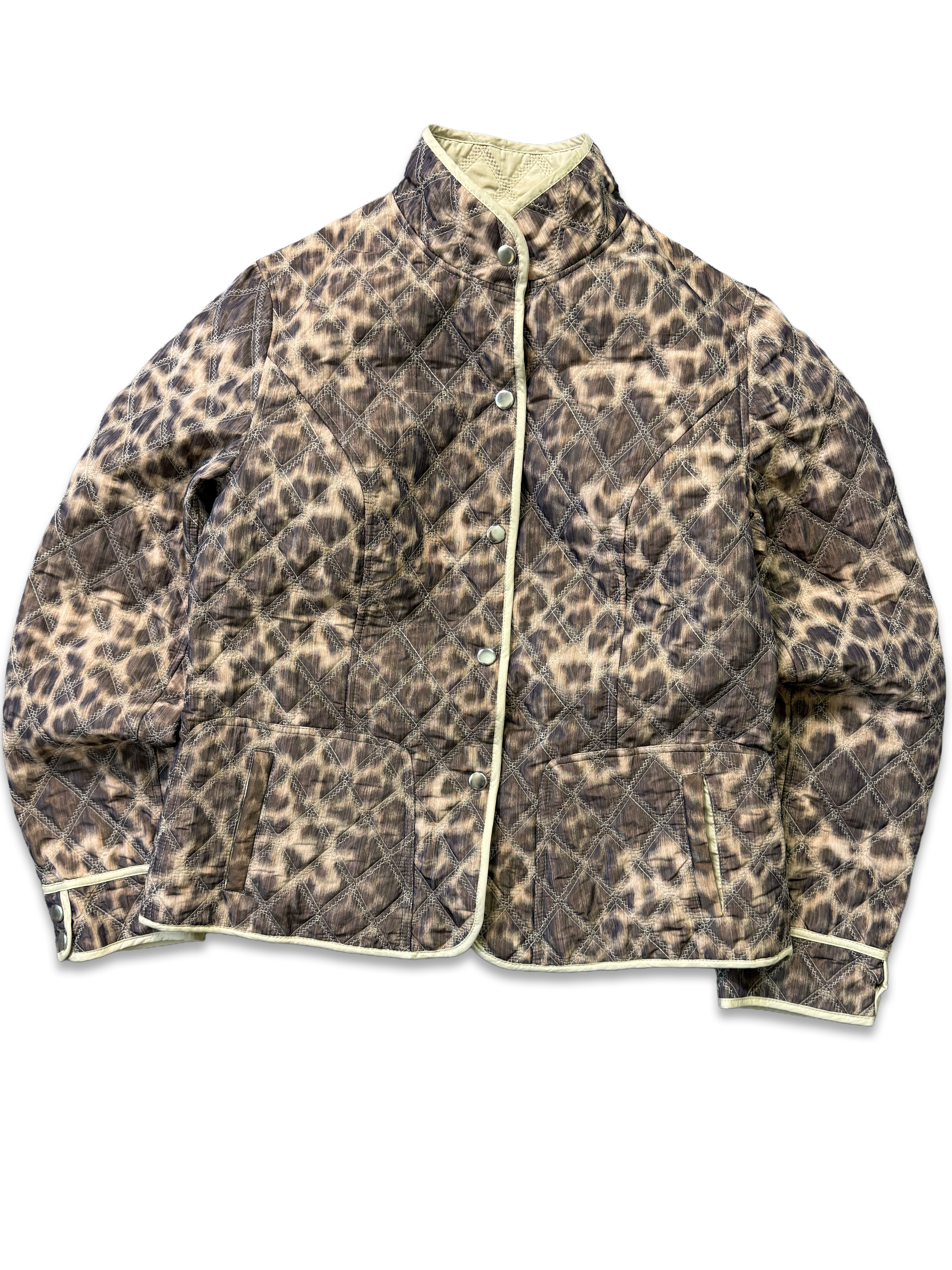 Chaqueta vintage animal print (S) 1