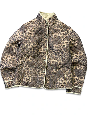 Chaqueta vintage animal print (S)