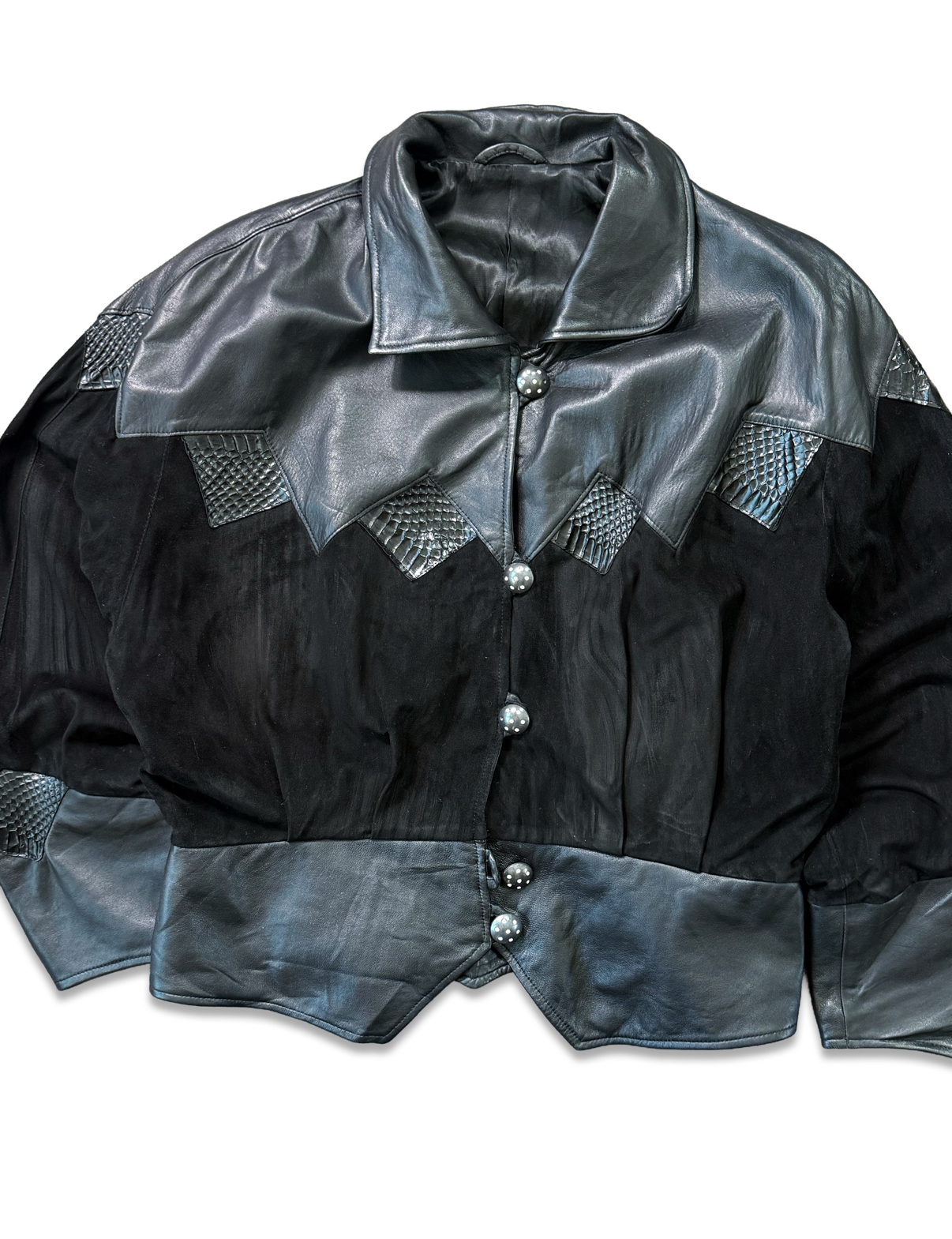Chaqueta vintage gamuza (S-M) 2