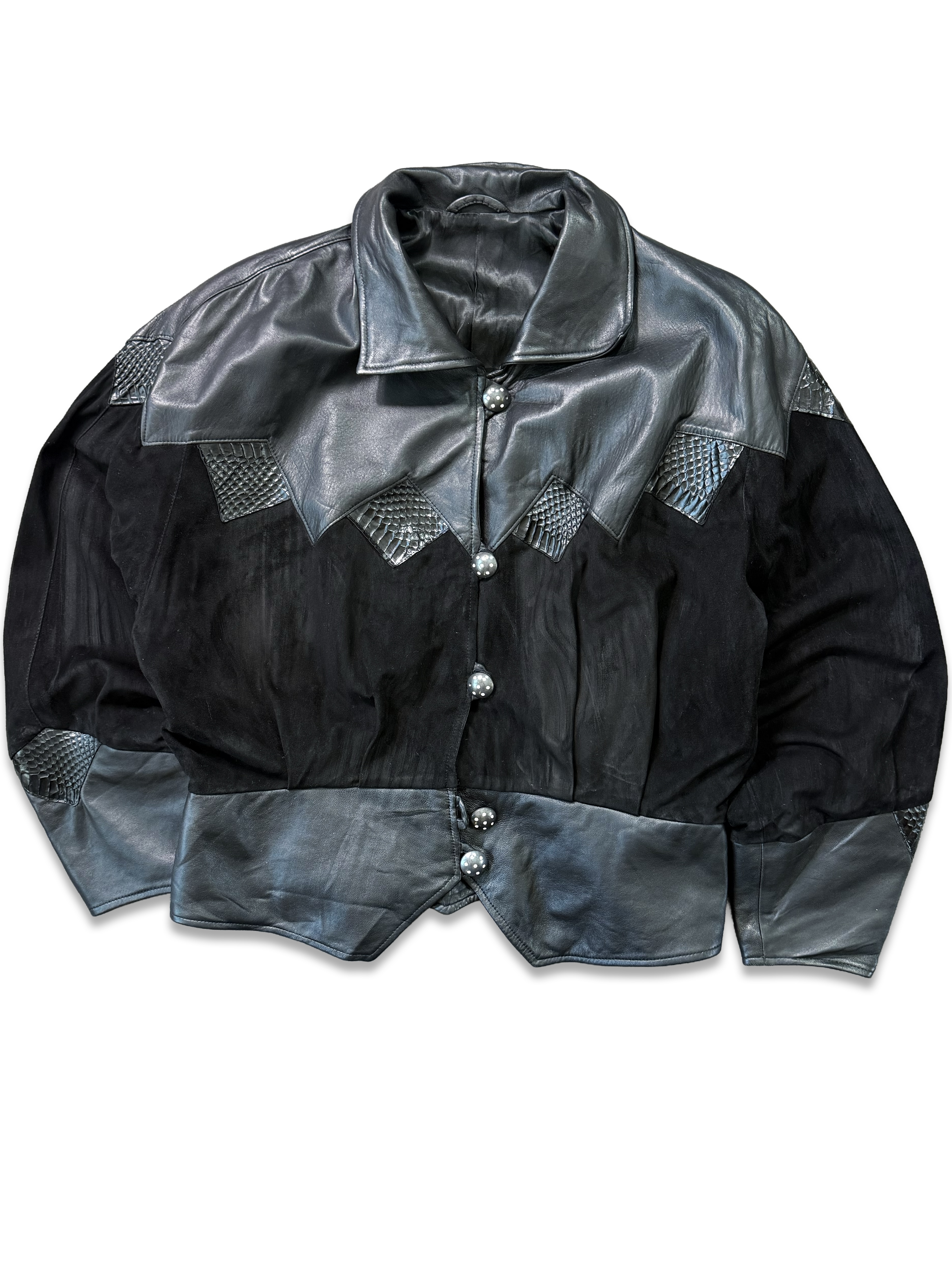 Chaqueta vintage gamuza (S-M) 1