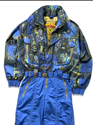 Entero de ski vintage (L-XL)