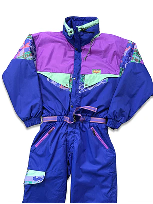 Entero de ski vintage (L-XL)