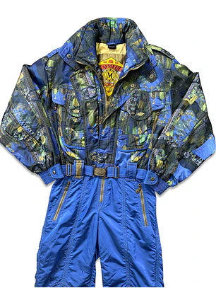 Entero de ski vintage (L-XL)