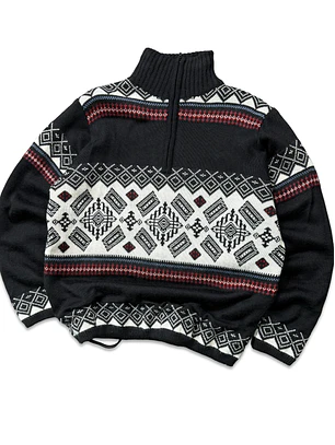 Chaqueta-sweater con forro (L)