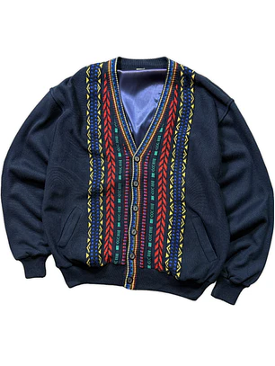 Chaqueta-sweater grueso con forro (L-XL)