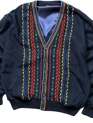 Chaqueta-sweater grueso con forro (L-XL)