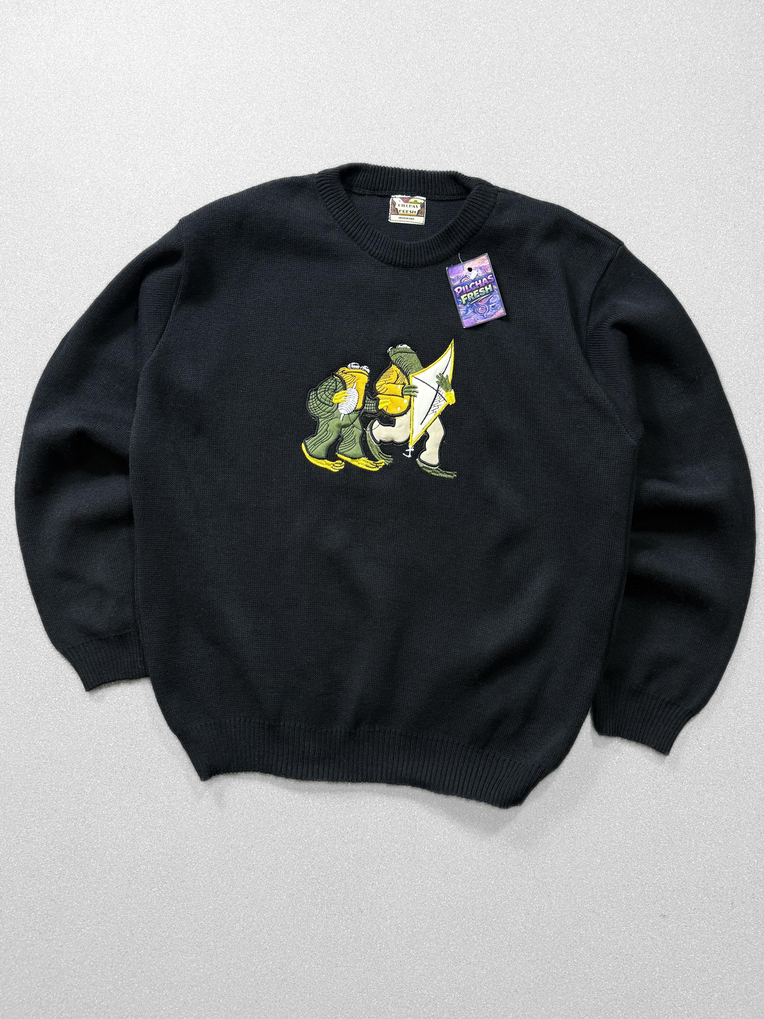 Sweater  frog and toad retro 1