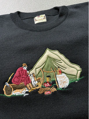 Sweater outdoor retro