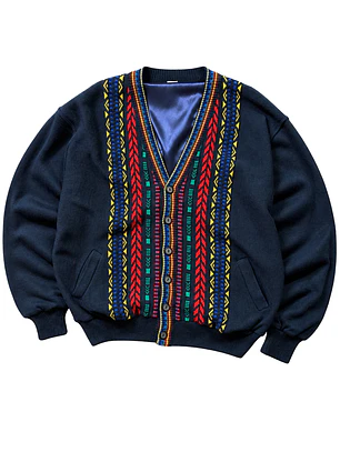 Chaqueta-sweater grueso con forro (L-XL)