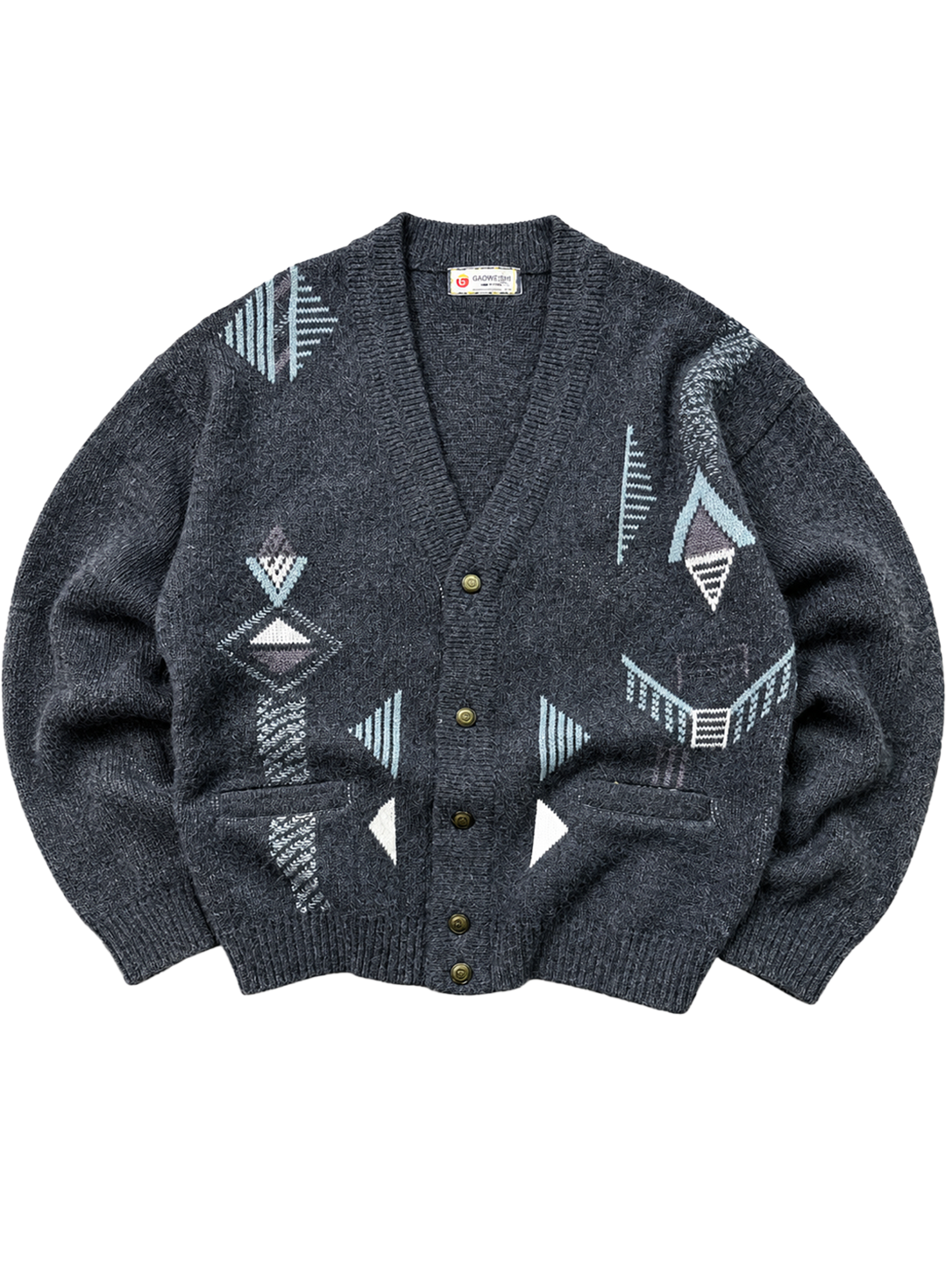 Cardigan vintage grueso lana  (L-XL) 1