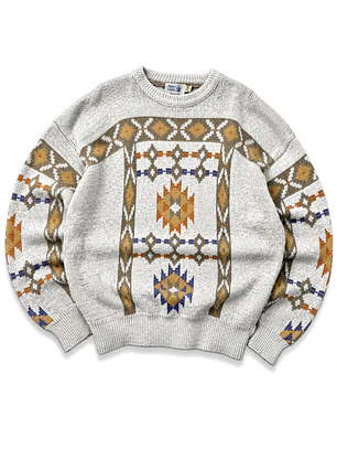 Sweater vintage etnico (XL)