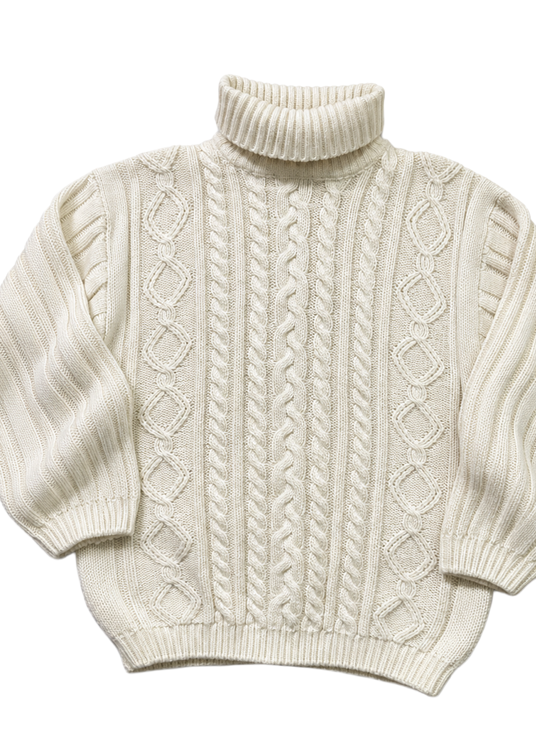 Sweater vintage trenzado (L) 2