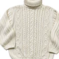 Sweater vintage trenzado (L) - Miniatura 2