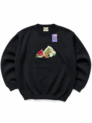 Sweater outdoor retro  bordado NUEVO