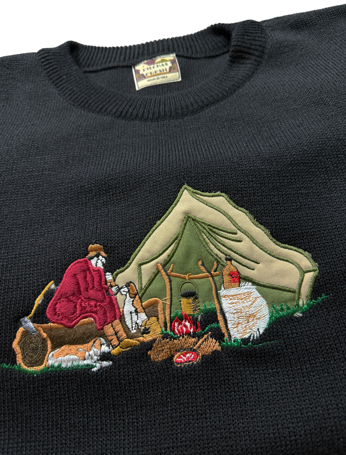 Sweater outdoor retro  bordado NUEVO 2
