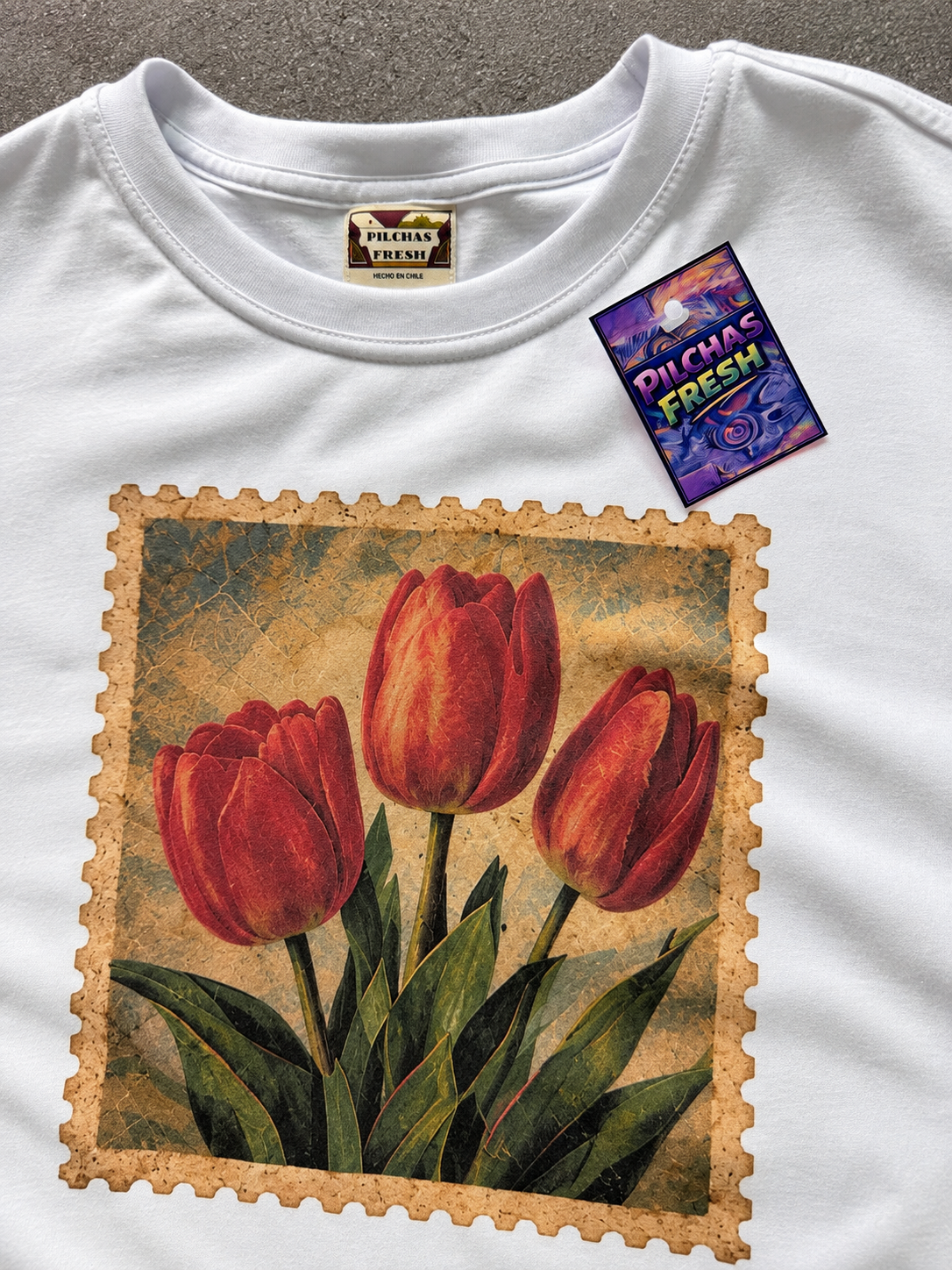 Polera  tulipanes P.fresh nueva 3