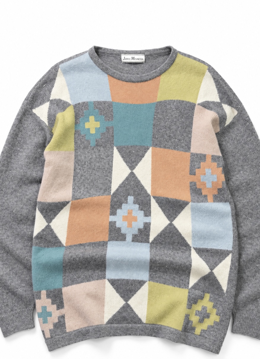 Sweater vintage lana (L-XL) 2
