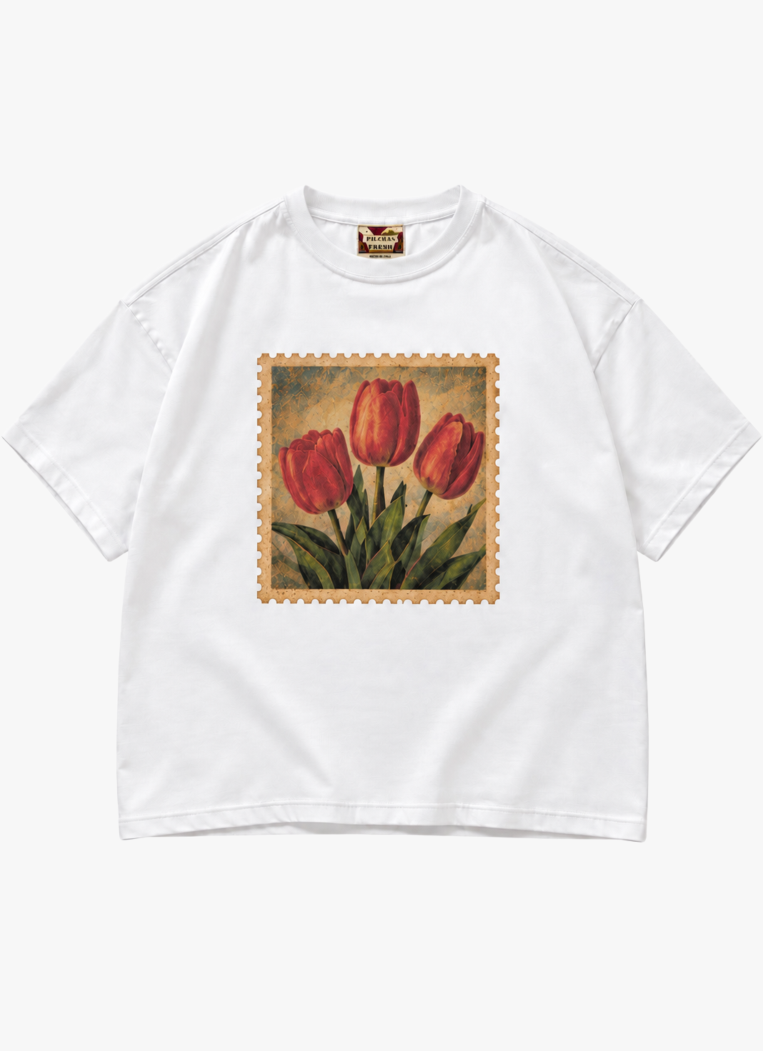 Polera  tulipanes P.fresh nueva 1