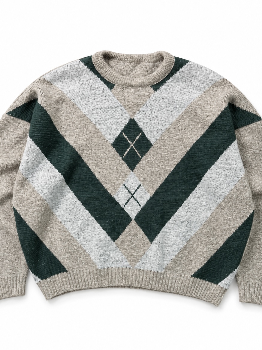 Sweater vintage  boxy fit (M) 2