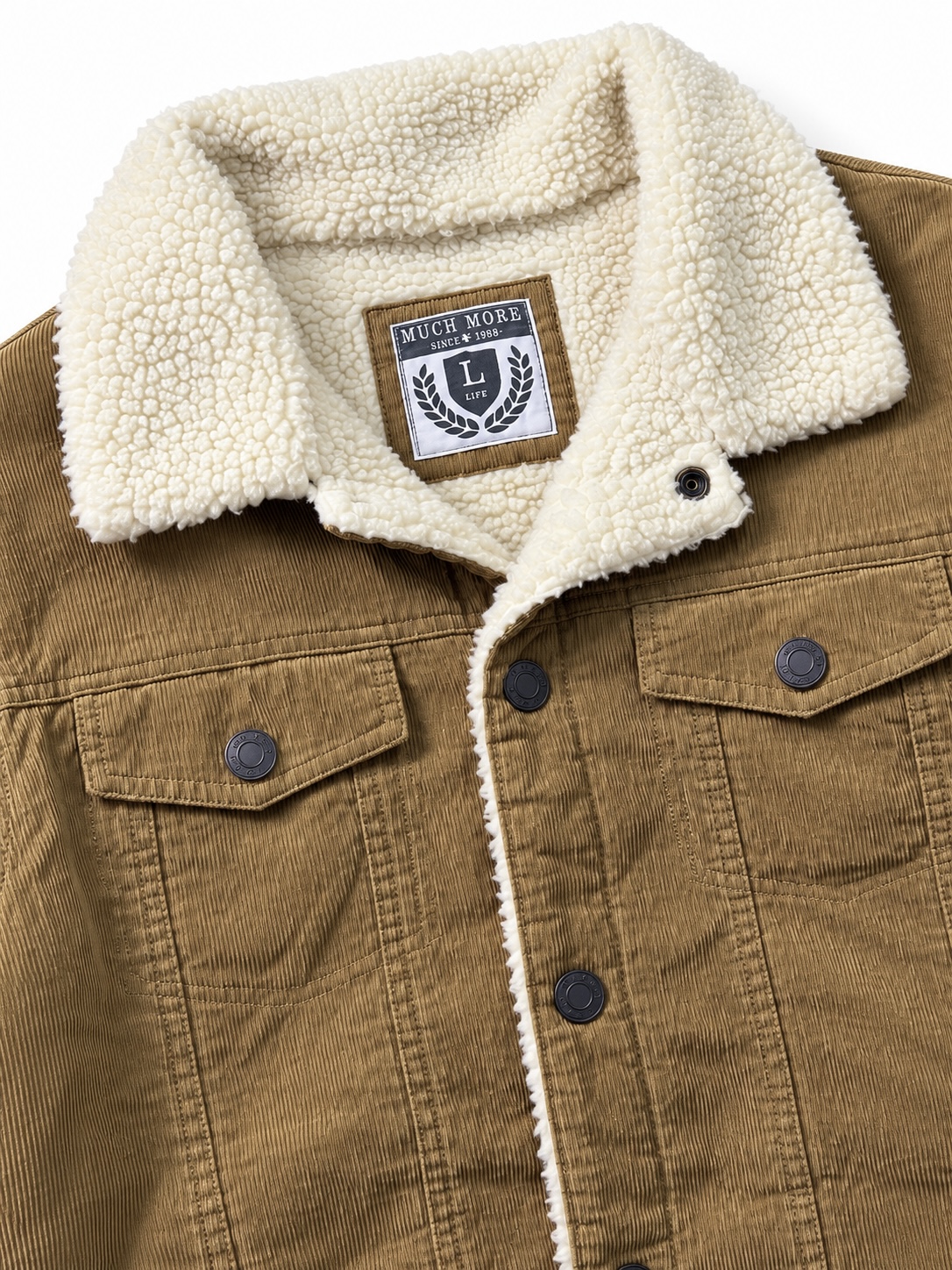 Jacket cotele acolchada (L) 2