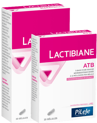 Pack Lactibiane Reference + Lactibiane ATB