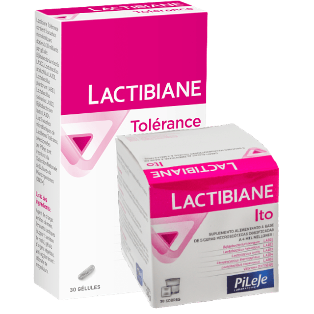 Pack Lactibiane Tolerance + Lactibiane Ito
