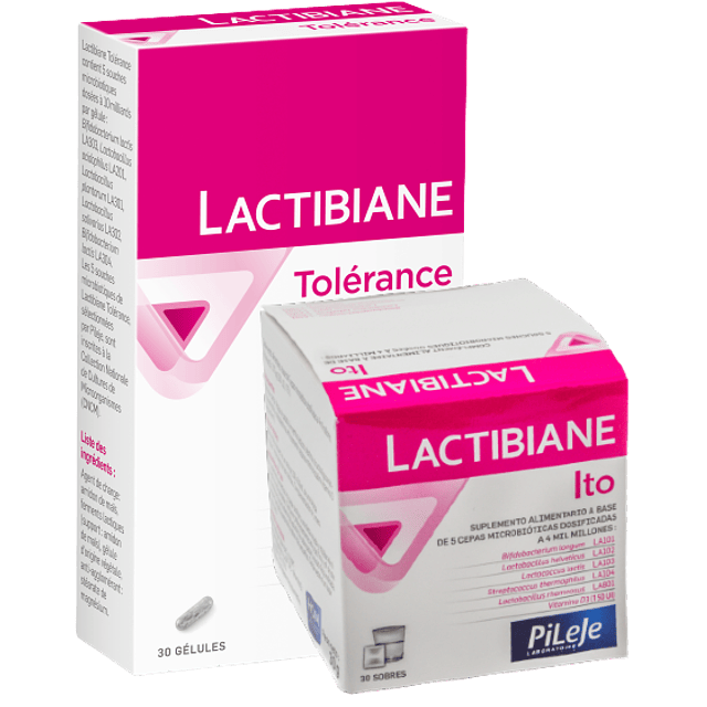 Pack Lactibiane Tolerance + Lactibiane Ito 