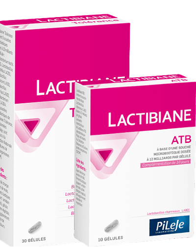 Pack Lactibiane Tolerance + Lactibiane ATB