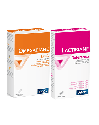 Pack Lactibiane Reference/ Omegabiane DHA