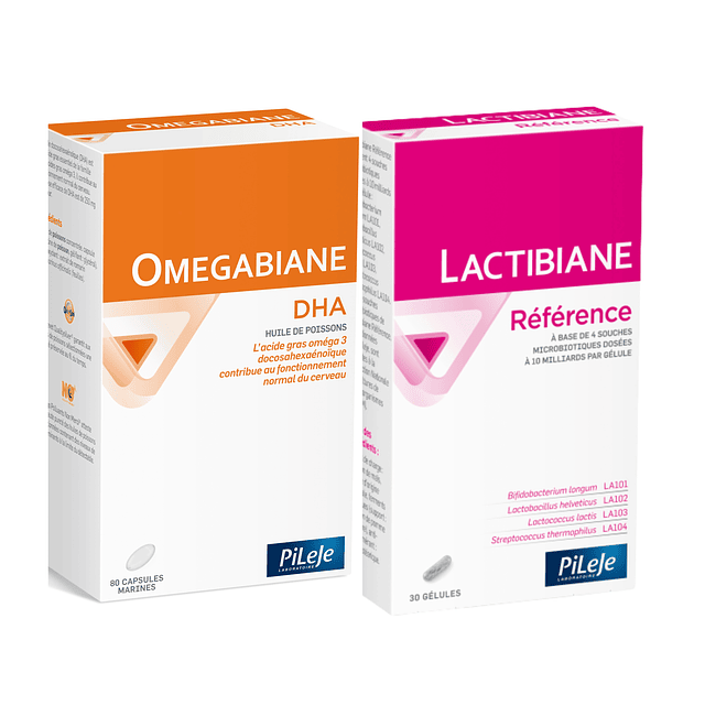 Pack Lactibiane Reference/ Omegabiane DHA
