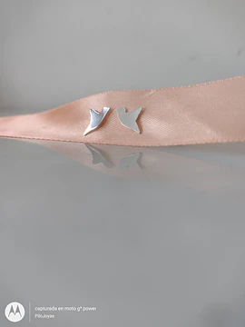 Aros Pajaritos de Plata