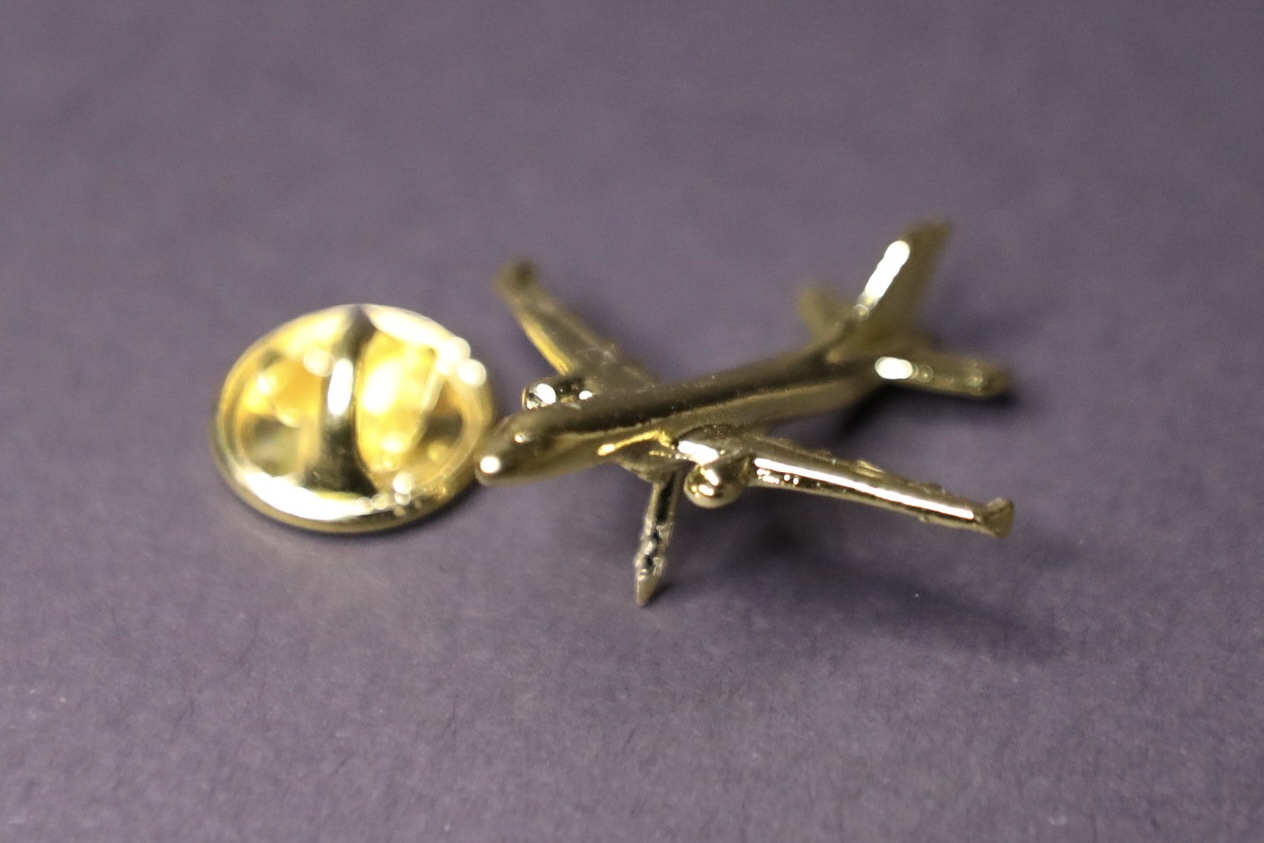 A321 PIN DORADO