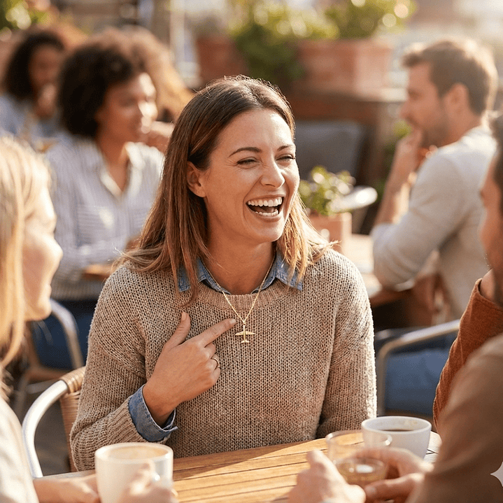 COLLAR DE PENDIENTE CON AERONAVE 1