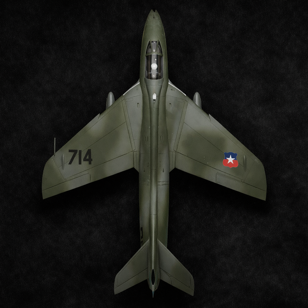 HAWKER HUNTER FUERZA AÉREA DE CHILE 1