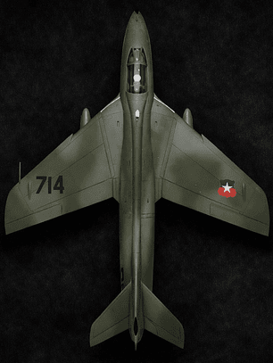 HAWKER HUNTER FUERZA AÉREA DE CHILE