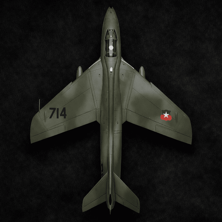 HAWKER HUNTER FUERZA AÉREA DE CHILE 1