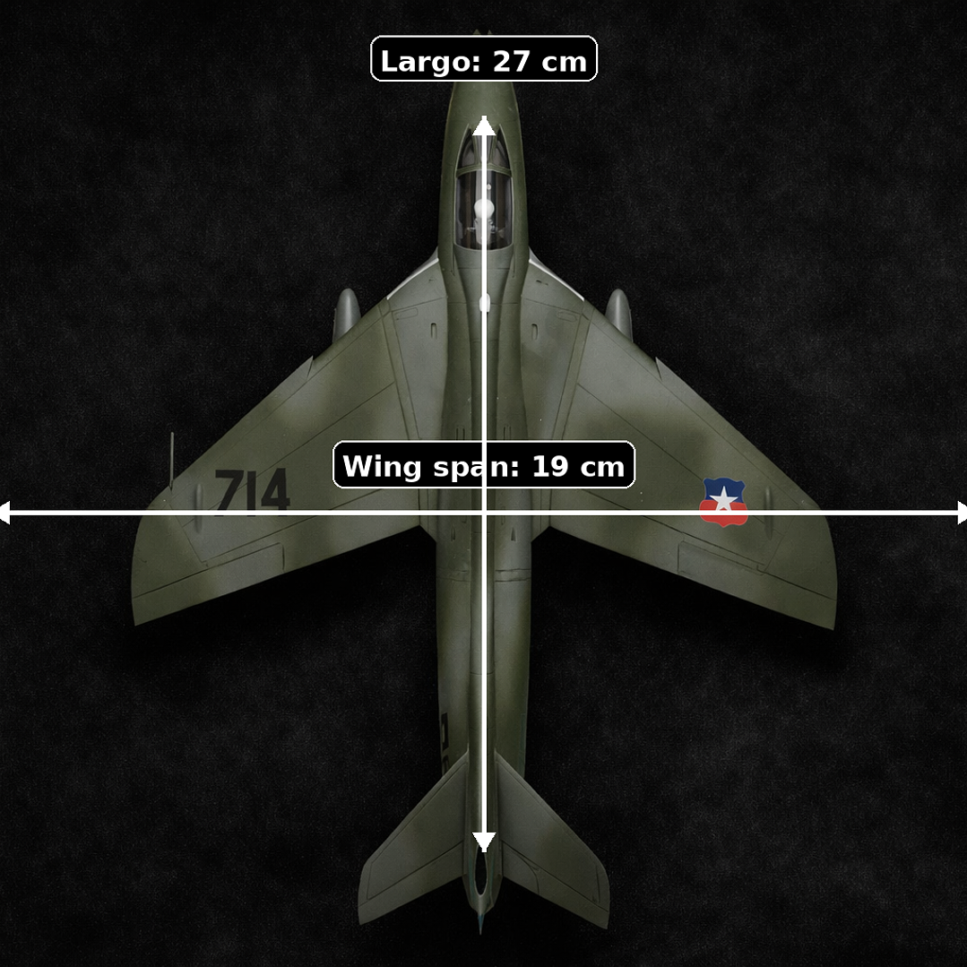 HAWKER HUNTER FUERZA AÉREA DE CHILE 3