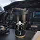 Vaso térmico aeronáutico 530 ml acero 316 | Travel mug avión - Miniatura 2