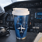 Vaso térmico aeronáutico 530 ml acero 316 | Travel mug avión - Miniatura 4