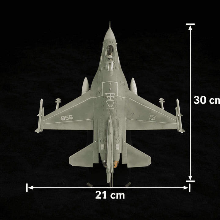 F-16 FUERZA AÉREA DE CHILE MODELO A ESCALA- COPIAR 3