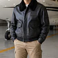 Chaqueta de Cuero de Piloto BAVE | Flight Jacket Aviador | Fabricación Profesional - Miniatura 1