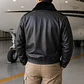 Chaqueta de Cuero de Piloto BAVE | Flight Jacket Aviador | Fabricación Profesional - Miniatura 2