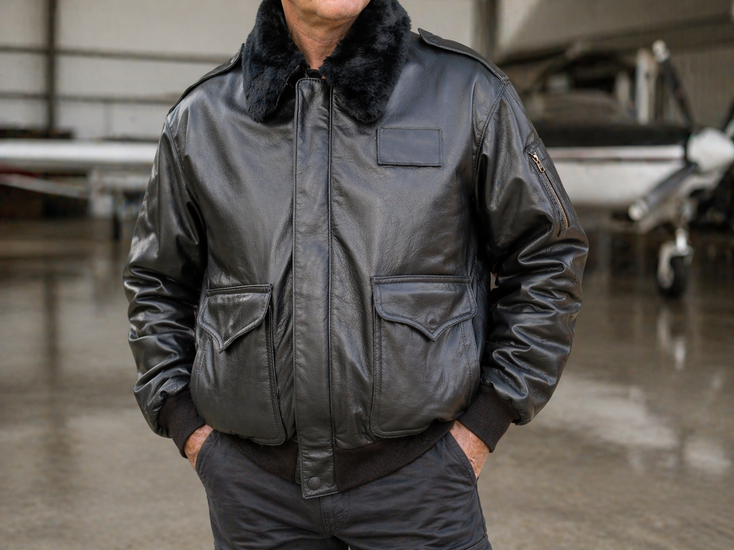 Chaqueta de Cuero de Piloto Estilo FACH | Flight Jacket Aviador | Fabricación Profesional