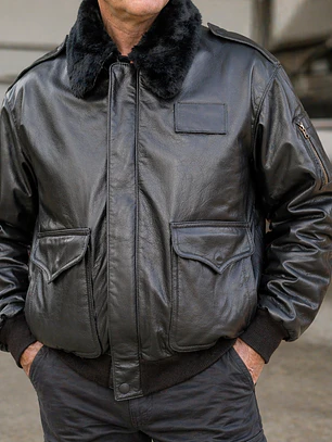 Chaqueta de Cuero de Piloto Estilo FACH | Flight Jacket Aviador | Fabricación Profesional