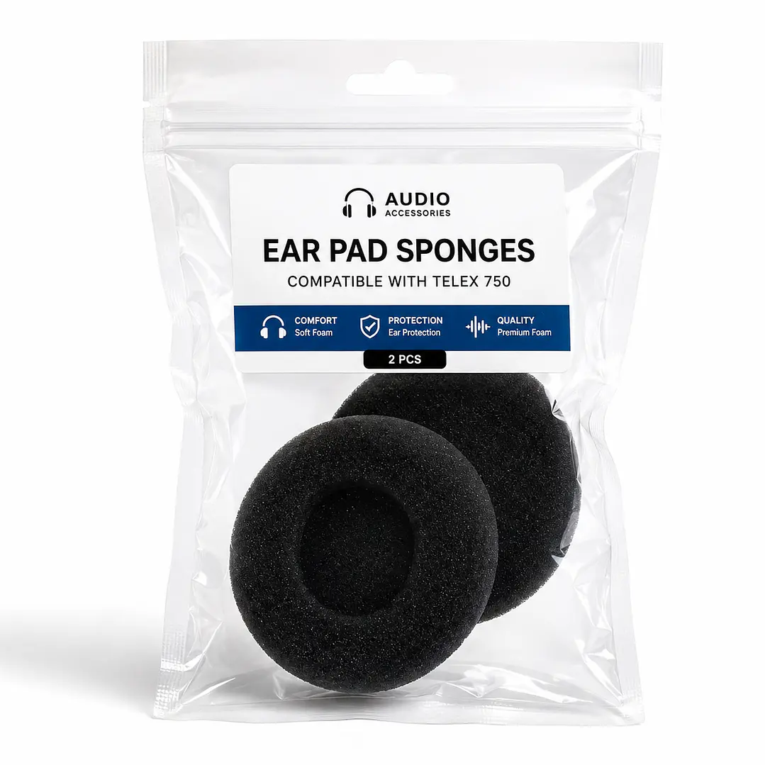 TELEX 750 EAR COVERS / COBERTOR ESPONJA PARA TÉLEX 750 1