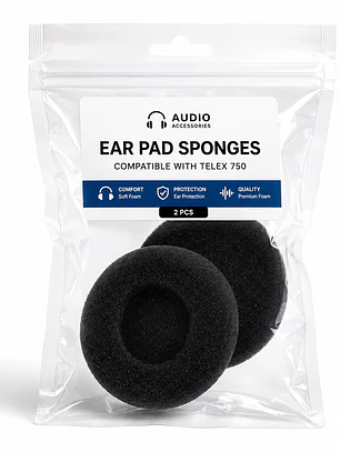 TELEX 750 EAR COVERS / COBERTOR ESPONJA PARA TÉLEX 750