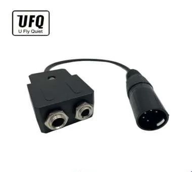 ADAPTADOR PARA HEADSETS PLUG GA-AIRBUS UFQ