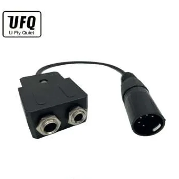 ADAPTADOR PARA HEADSETS PLUG GA-AIRBUS UFQ 1