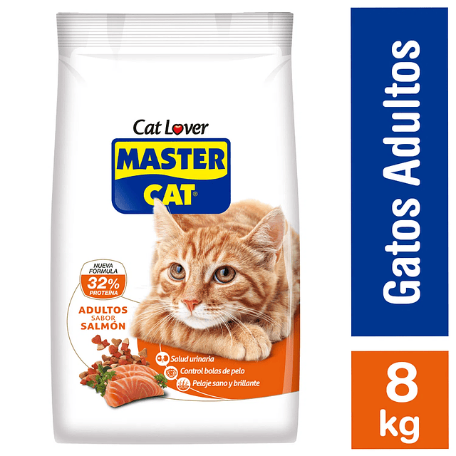 MasterCat Salmón Adulto 8kg