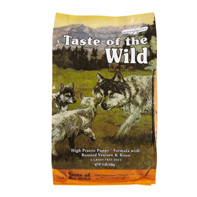 Taste Of The Will  High Prairie Puppy 12,2kg Cachorro Bisonte 